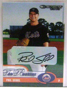 2003 Donruss Rookies Autographs #43 Phil Seibel/1000