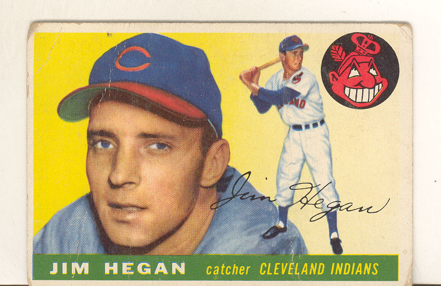 1955 Topps #7 Jim Hegan