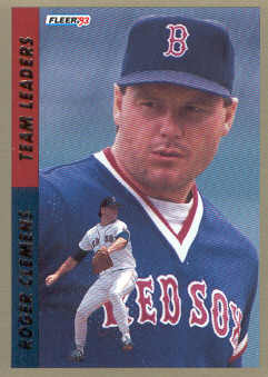 1993 Fleer Team Leaders #AL4 Roger Clemens