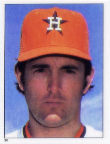 1981 Topps Stickers #30 Nolan Ryan