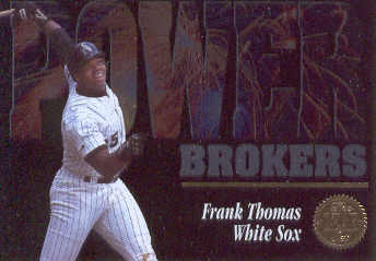 1994 Leaf Power Brokers #1 Frank Thomas