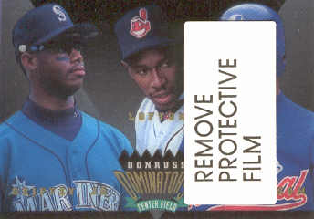 1995 Donruss Dominators #8 Griffey/Lofton/Grissom