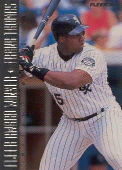 1995 Fleer Award Winners #1 Frank Thomas