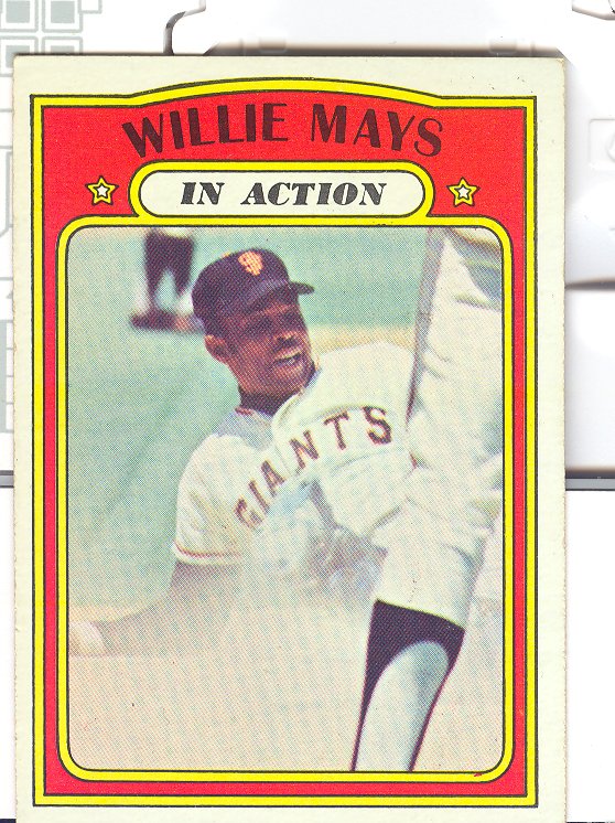 1972 Topps #50 Willie Mays IA