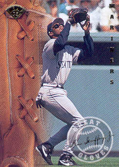 1995 Leaf Great Gloves #6 Ken Griffey Jr.