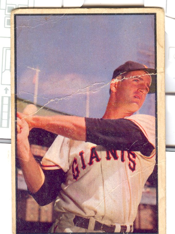 1953 Bowman Color #74 Don Mueller