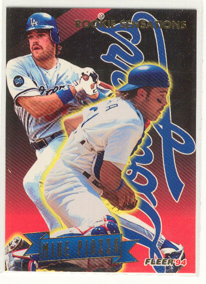 1994 Fleer Rookie Sensations #14 Mike Piazza