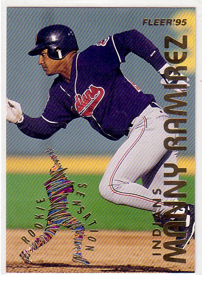 1995 Fleer Rookie Sensations #14 Manny Ramirez