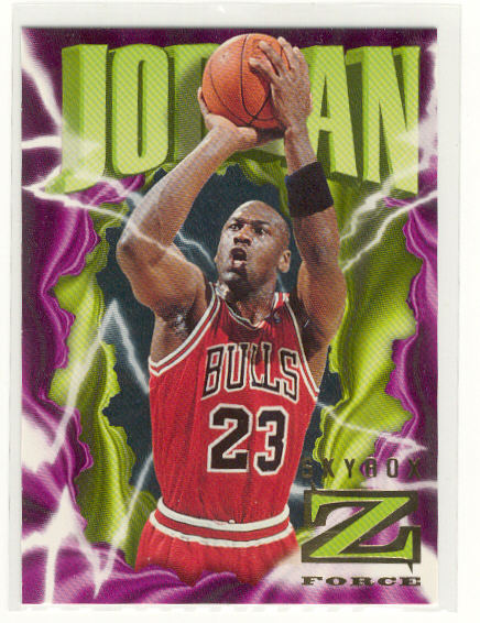 1996-97 Z-Force #11 Michael Jordan