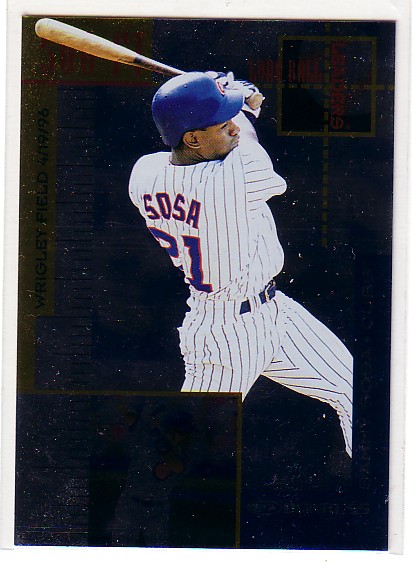 1997 Donruss Longball Leaders #11 Sammy Sosa
