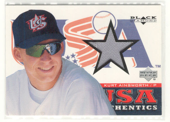 2000 Black Diamond Rookie Edition #141 Kurt Ainsworth USA RC