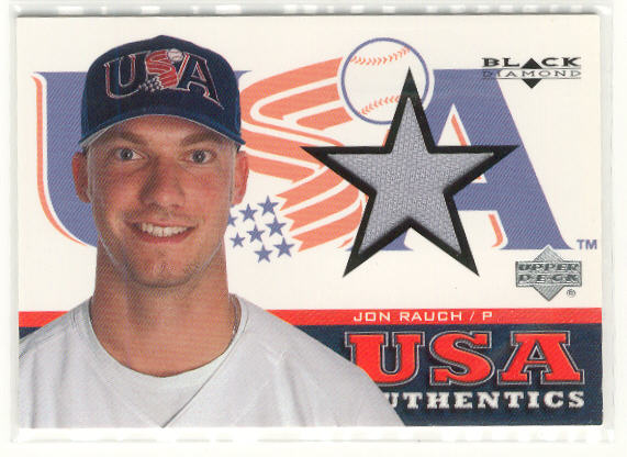 2000 Black Diamond Rookie Edition #146 Jon Rauch USA RC