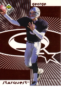 1998 UD Choice Starquest Red #3 Jeff George