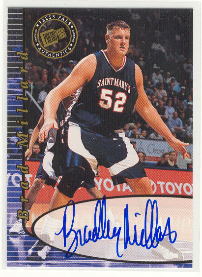 2000 Press Pass Autographs #17 Brad Millard