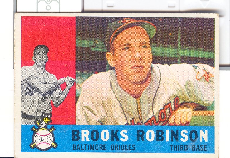 1960 Topps #28 Brooks Robinson