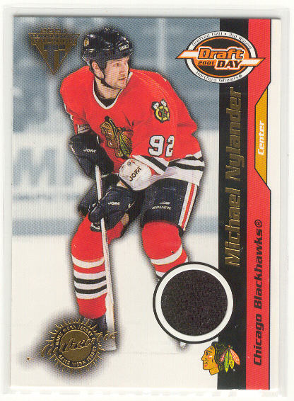 2000-01 Titanium Draft Day Edition #19 Michael Nylander/1020