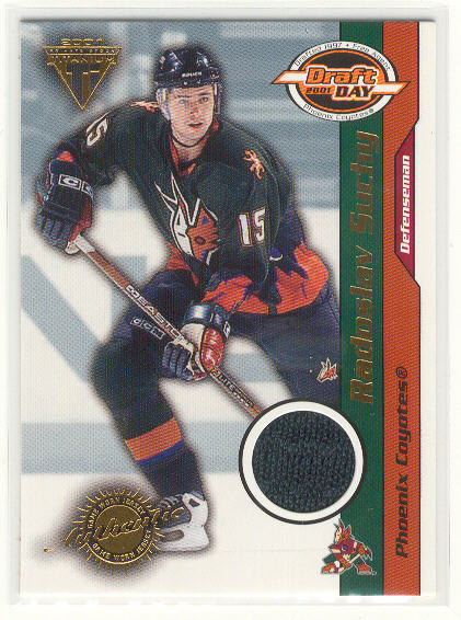 2000-01 Titanium Draft Day Edition #79 Radoslav Suchy/1015