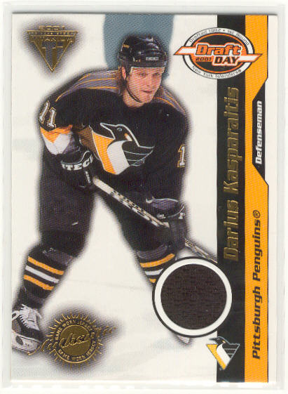 2000-01 Titanium Draft Day Edition #83 Darius Kasparaitis/1010