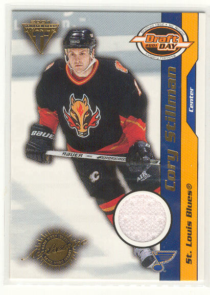 2000-01 Titanium Draft Day Edition #90 Cory Stillman/1010