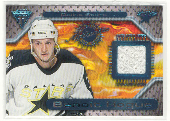 2000-01 Titanium Game Gear #83 Benoit Hogue