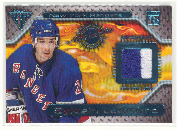 2000-01 Titanium Game Gear #115 Sylvain Lefebvre