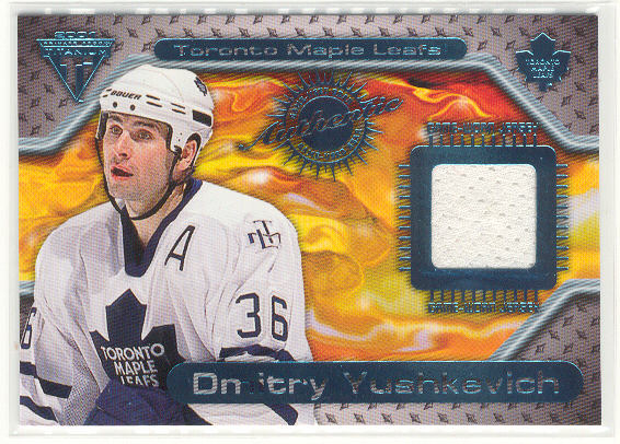 2000-01 Titanium Game Gear #147 Dimitri Yushkevich