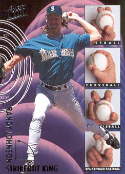 1995 Ultra Strikeout Kings #3 Randy Johnson