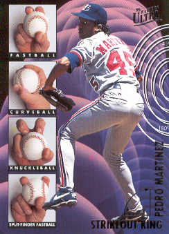 1995 Ultra Strikeout Kings #5 Pedro Martinez