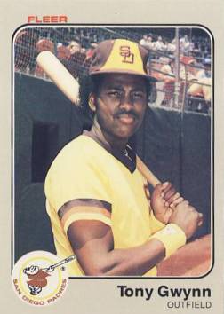 1983 Fleer #360 Tony Gwynn RC