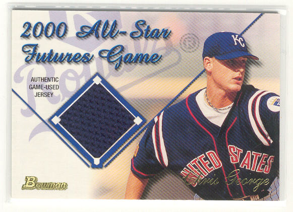 2001 Bowman Futures Game Relics #FGRCG Chris George D