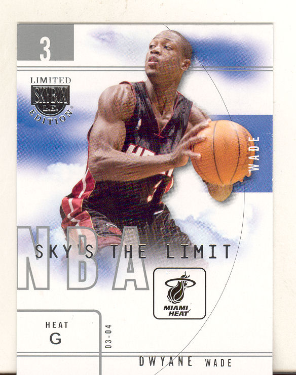2003-04 SkyBox LE Sky's the Limit #20 Dwyane Wade
