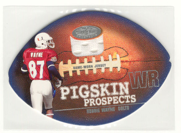 2001 Hot Prospects Pigskin Prospects Jerseys #5 Reggie Wayne