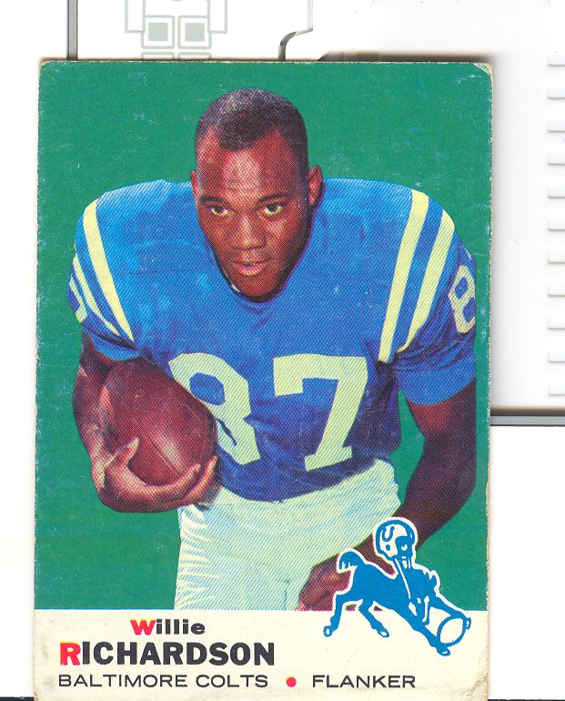 1969 Topps #5 Willie Richardson