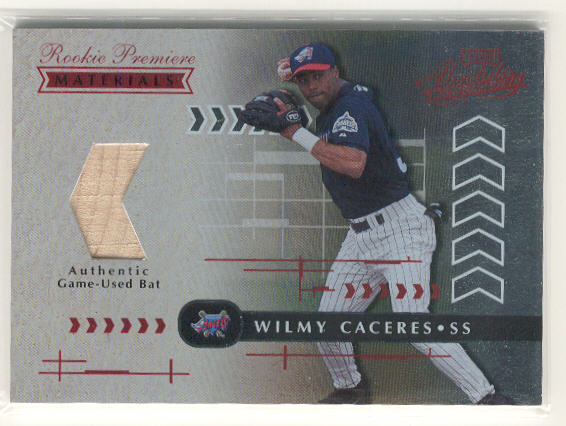 2001 Absolute Memorabilia #153 Wilmy Caceres RPM RC