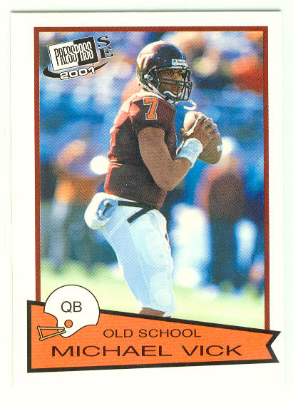 2001 Press Pass SE Old School #OS1 Michael Vick