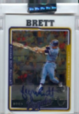 2005 Topps Retired Signature Autographs #GB George Brett B/70 *