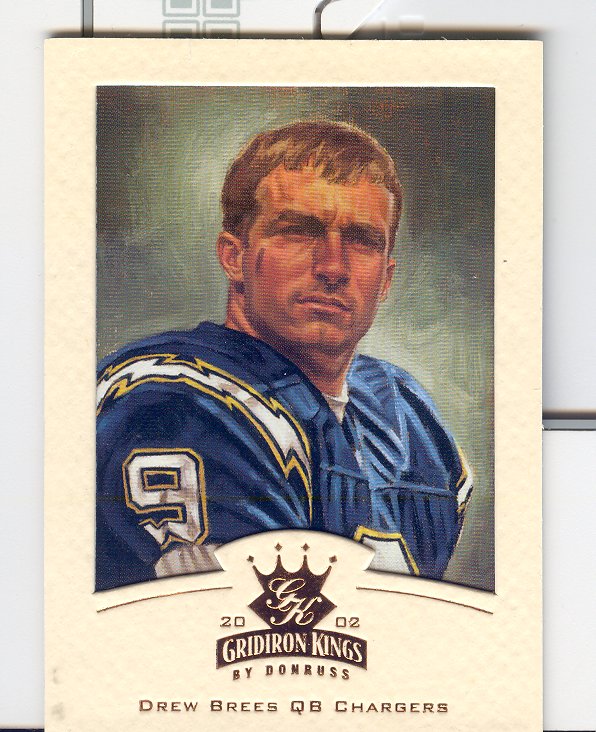2002 Gridiron Kings Bronze #79 Drew Brees