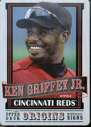 2005 Origins Nostalgic Signs #KG Ken Griffey Jr.