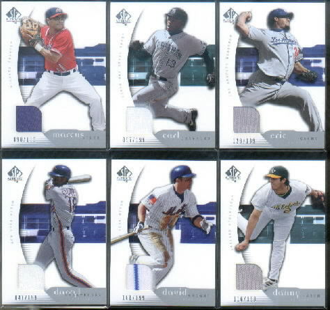 2005 SP Authentic Jersey #27 Danny Haren