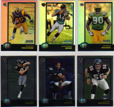 1998 Bowman Chrome Interstate Refractors #14 Robert Holcombe