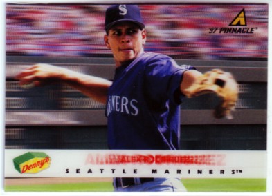 1997 Denny's Holograms #11 Alex Rodriguez