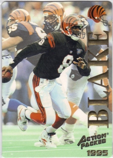 1995 Action Packed #11 Jeff Blake RC