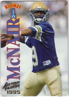 1995 Action Packed #40 Michael Westbrook RC