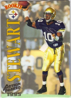 1995 Action Packed #120 Kordell Stewart RC