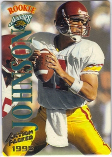 1995 Action Packed #121 Rob Johnson RC