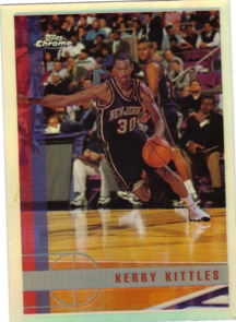 1997-98 Topps Chrome Refractors #219 Kerry Kittles