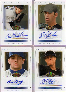 2004 Hot Prospects Draft #94 Zach Jackson AU RC