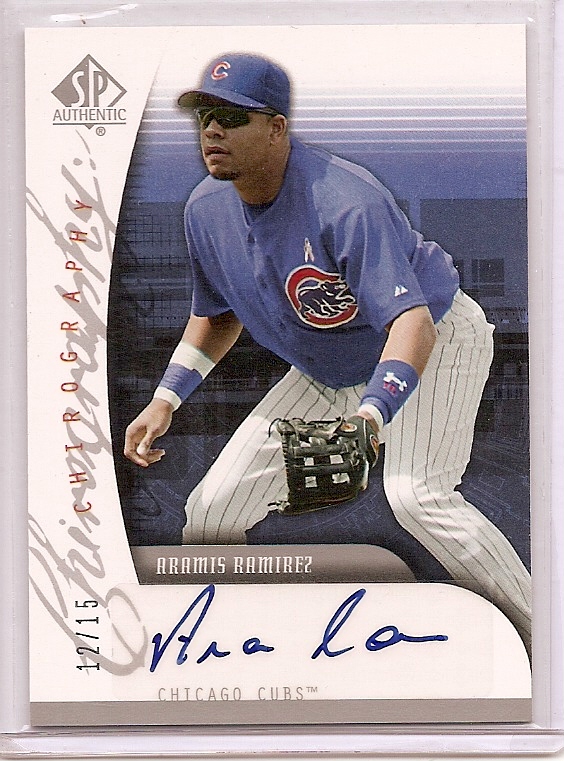 2005 SP Authentic Chirography #RA Aramis Ramirez