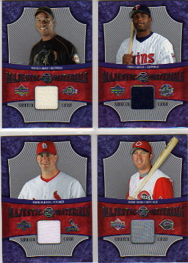 2005 Sweet Spot Majestic Materials #AD Adam Dunn