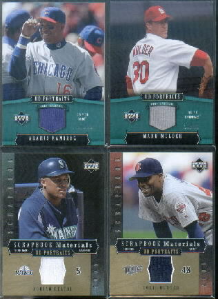 2005 UD Portraits Jersey Emerald #20 Aramis Ramirez